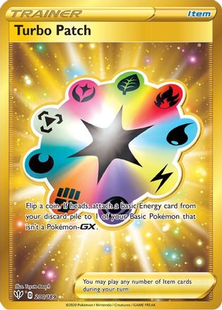 Turbo Patch (Secret) (200)/189 Secret Rare Holofoil