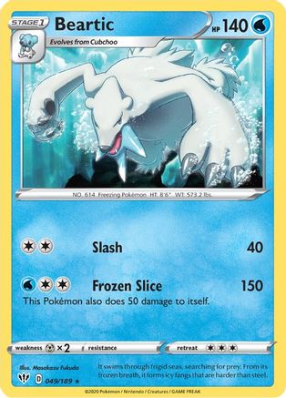 Beartic (49)/189 Rare
