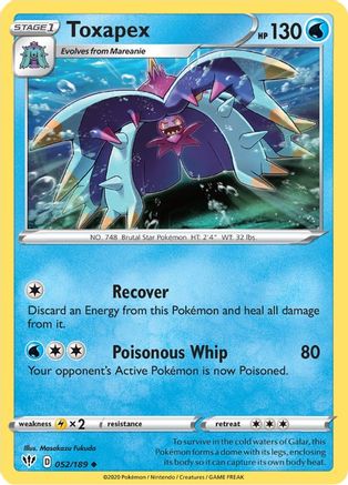 Toxapex (52)/189 Uncommon