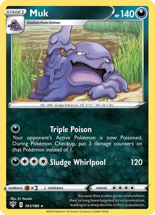 Muk (101)/189 Rare