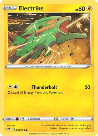Electrike (58)/189 Common Reverse Holofoil