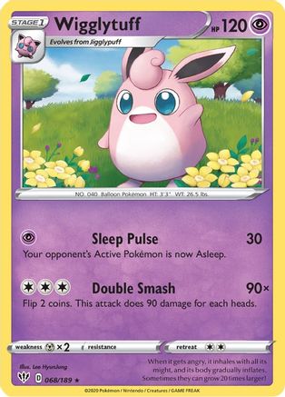 Wigglytuff (68)/189 Rare Reverse Holofoil