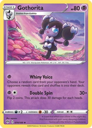 Gothorita (74)/189 Uncommon