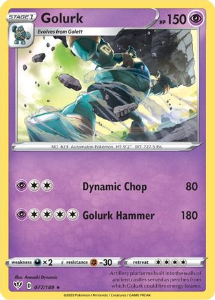Golurk (77)/189 Rare