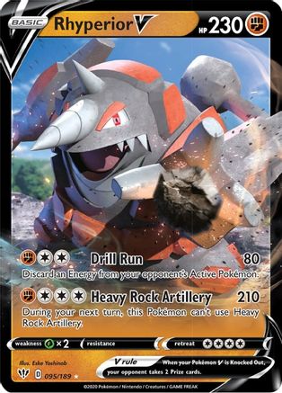 Rhyperior V (95)/189 Ultra Rare Holofoil