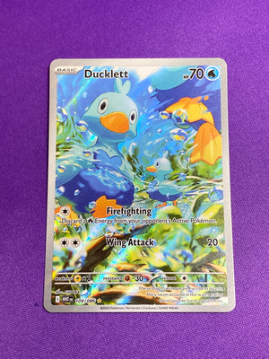 Ducklett - 109/086 Illustration Rare Holofoil (Cabinet-NM)