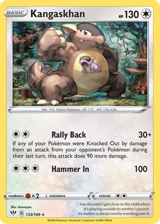 Kangaskhan - 133/189 (133) Rare