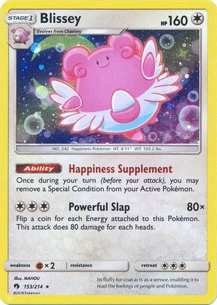 Blissey - 153/214 (Cosmos Holo) (153) Promo Holofoil