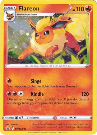 Flareon - SWSH041 (SWSH041)/307 Promo Holofoil