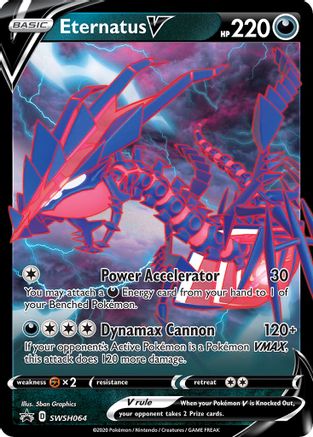 Eternatus V - SWSH064 (SWSH064)/307 Promo Holofoil