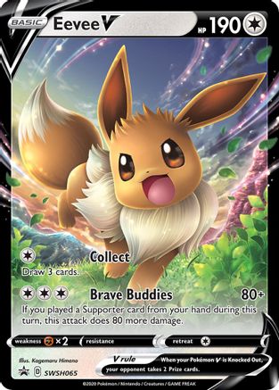Eevee V - SWSH065 (SWSH065)/307 Promo Holofoil