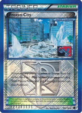 Frozen City (Team Plasma) - 100/116 (League Promo) (100) Promo Reverse Holofoil