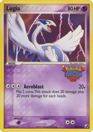Lugia - 29/115 (Pokemon Rocks America) (29) Promo