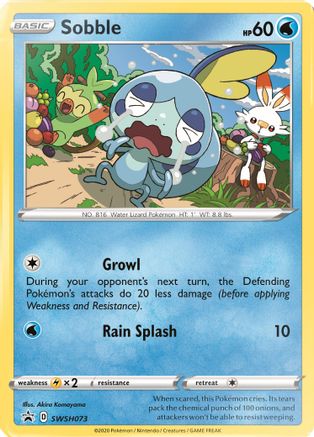 Sobble - SWSH073 (SWSH073)/307 Promo Holofoil