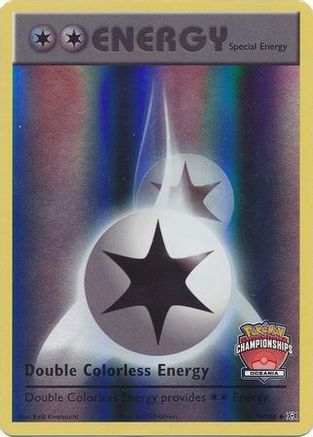 Double Colorless Energy - 90/108 (Oceania Championships) (90) Promo Reverse Holofoil