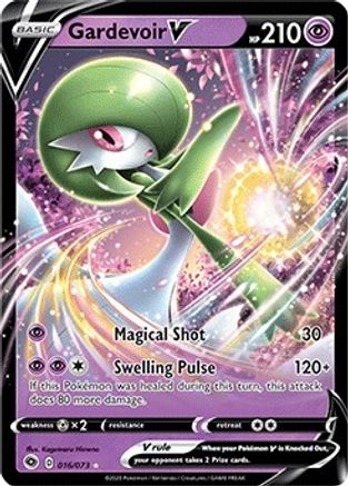 Gardevoir V (16)/73 Ultra Rare Holofoil
