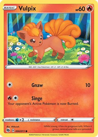 Vulpix (6)/73 Common