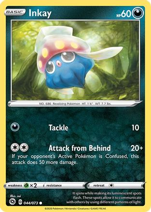 Inkay (44)/73 Common Reverse Holofoil
