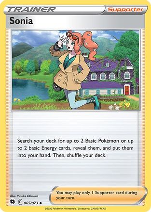 Sonia (65)/73 Uncommon Reverse Holofoil