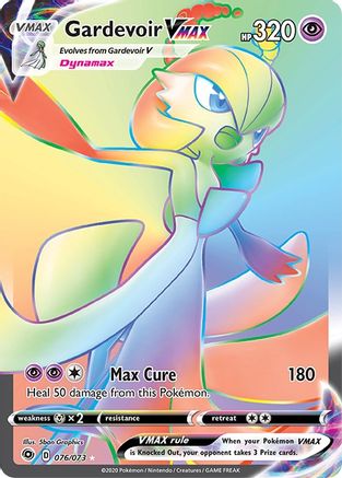 Gardevoir VMAX (Secret) (76)/73 Secret Rare Holofoil
