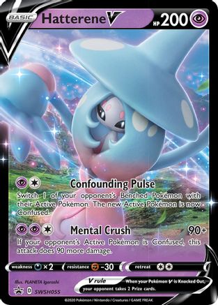 Hatterene V - SWSH055 (SWSH055)/307 Promo Holofoil