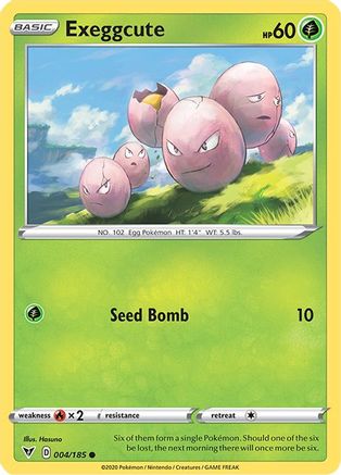 Exeggcute (4)/185 Common