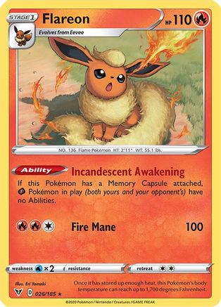 Flareon (26)/185 Rare