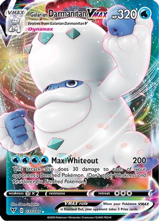 Galarian Darmanitan VMAX (37)/185 Ultra Rare Holofoil
