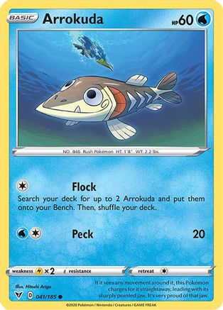 Arrokuda (41)/185 Common Reverse Holofoil