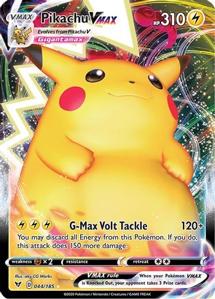 Pikachu VMAX (44)/185 Ultra Rare Holofoil