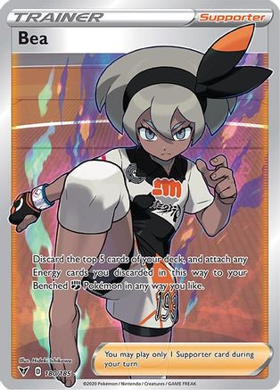 Bea (Full Art) (180)/185 Ultra Rare Holofoil