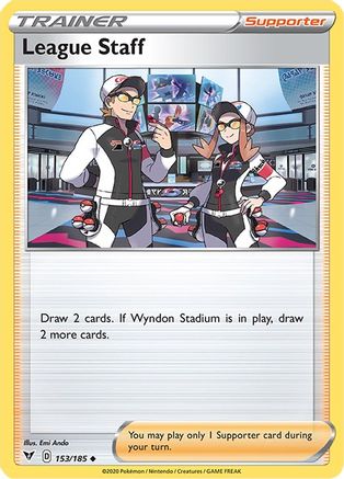 League Staff (153)/185 Uncommon