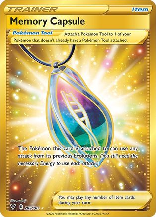 Memory Capsule (Secret) (202)/185 Secret Rare Holofoil