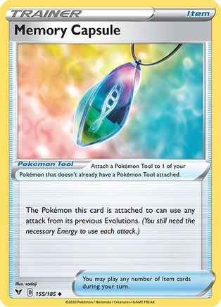 Memory Capsule (155)/185 Uncommon Reverse Holofoil