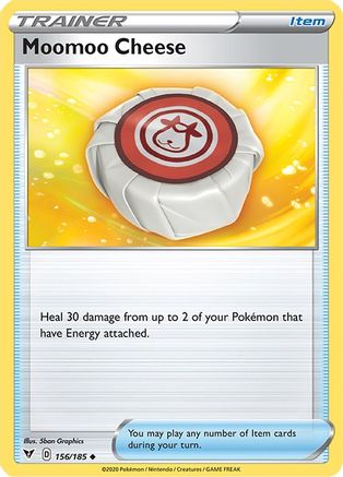 Moomoo Cheese (156)/185 Uncommon Reverse Holofoil