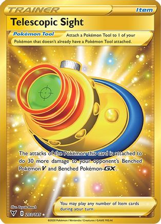 Telescopic Sight (Secret) (203)/185 Secret Rare Holofoil