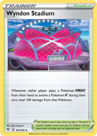 Wyndon Stadium (161)/185 Uncommon Reverse Holofoil