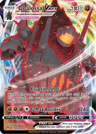Coalossal VMAX (99)/185 Ultra Rare Holofoil