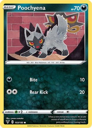 Poochyena (103)/185 Common