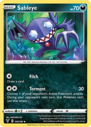 Sableye (105)/185 Uncommon