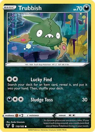 Trubbish (110)/185 Common Reverse Holofoil