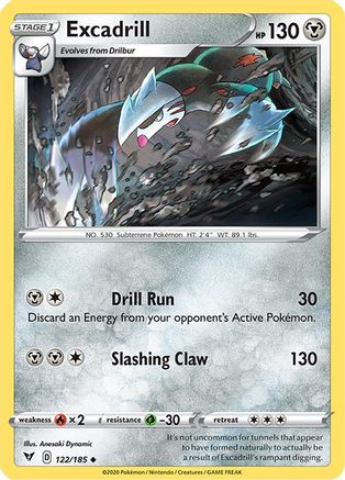 Excadrill (122)/185 Uncommon