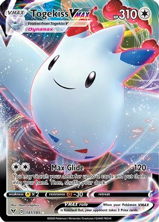 Togekiss VMAX (141)/185 Ultra Rare Holofoil