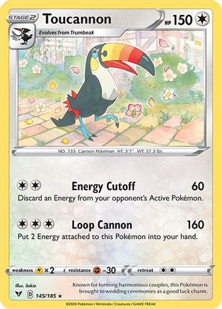 Toucannon (145)/185 Rare