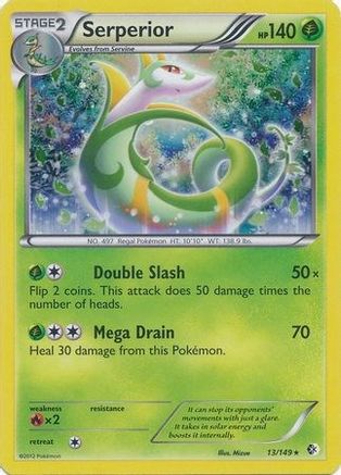 Serperior - 13/149 (Cosmos Holo) (13) Promo Holofoil