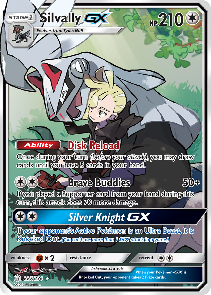 Silvally GX (Full Art) (227)/236 Ultra Rare Holofoil