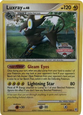 Luxray - 7/130 (National Championships) (7) Promo