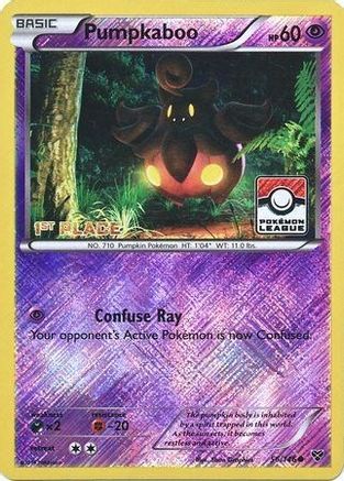 Pumpkaboo - 56/146 (Pokemon League) [1st Place] (56) Promo Reverse Holofoil