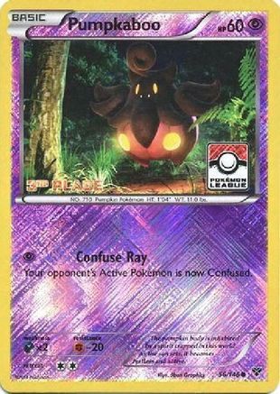 Pumpkaboo - 56/146 (Pokemon League) [3rd Place] (56) Promo Reverse Holofoil
