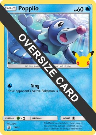 Popplio (SM03) Promo